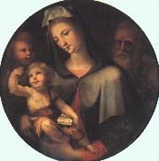 BECCAFUMI, Domenico The Holy Family with Young Saint John dfg china oil painting reproduction